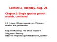 Lecture 3, Tuesday, Aug. 29. PowerPoint PPT Presentation