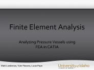 Finite Element Analysis