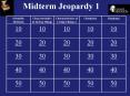 Midterm Jeopardy 1 PowerPoint PPT Presentation