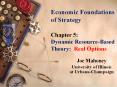 Economic Foundations of Strategy Chapter 5: Dynamic Resource-Based Theory: Real Options PowerPoint PPT Presentation
