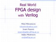 Real World FPGA design with Verilog