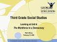 Third Grade Social Studies PowerPoint PPT Presentation