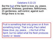 Galatians 5:22-23