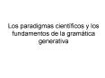 Los paradigmas cient PowerPoint PPT Presentation