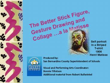 The Better Stick Figure, Gesture Drawing and Collage 