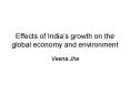 Effects of India PowerPoint PPT Presentation