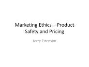 Marketing Ethics 