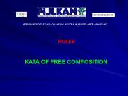 Variazioni regolamento WKF