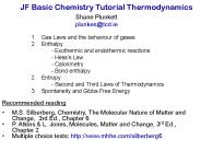 JF Basic Chemistry Tutorial Thermodynamics