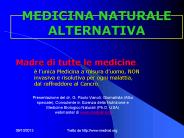 MEDICINA NATURALE ALTERNATIVA
