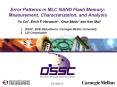 Error Patterns in MLC NAND Flash Memory: Measurement, Characterization, and Analysis PowerPoint PPT Presentation