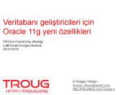 PL/SQL Enhancements in Oracle Database 11g