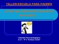 TALLER ESCUELA PARA PADRES   PowerPoint PPT Presentation