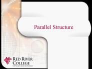 Parallel Structure