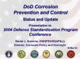 DoD Corrosion Report to Congress PowerPoint PPT Presentation