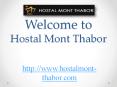 Hostal mont thabor barcelona spain PowerPoint PPT Presentation