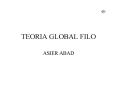 TEORIA GLOBAL FILO PowerPoint PPT Presentation