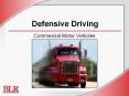 Defensive Driving PowerPoint PPT Presentation