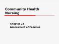 Community Health Nursing PowerPoint PPT Presentation