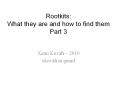 Rootkits: What they are and how to find them Part 3 PowerPoint PPT Presentation