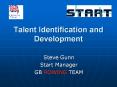 Talent Identification and Development PowerPoint PPT Presentation