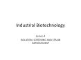 Industrial Biotechnology PowerPoint PPT Presentation