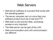 Web Servers