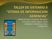 TALLER DE SISTEMAS II 