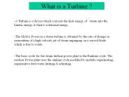 What is a Turbine ?