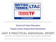 Tennis PowerPoint PPT Presentation
