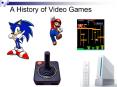 A History of Video Games PowerPoint PPT Presentation