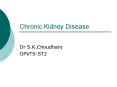 Chronic Kidney Disease PowerPoint PPT Presentation