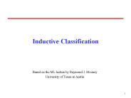 Inductive Classification