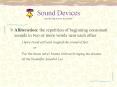 Sound Devices  PowerPoint PPT Presentation