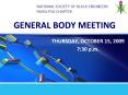 GENERAL BODY MEETING PowerPoint PPT Presentation
