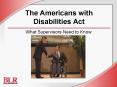 The Americans with Disabilities Act PowerPoint PPT Presentation