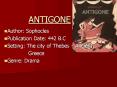 ANTIGONE PowerPoint PPT Presentation