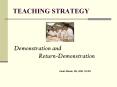 TEACHING STRATEGY PowerPoint PPT Presentation