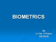 BIOMETRICS