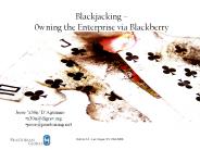 Blackjacking 