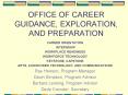 OFFICE OF CAREER GUIDANCE, EXPLORATION, AND PREPARATION PowerPoint PPT Presentation