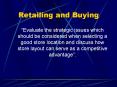 Retailing and Buying PowerPoint PPT Presentation