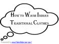 How to wash Indian Traditional clothes PowerPoint PPT Presentation