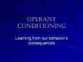 Operant conditioning PowerPoint PPT Presentation