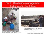 Ch 2. Sanitation management today and in the future