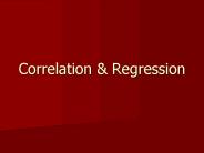 Correlation