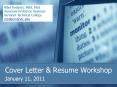 Cover Letter PowerPoint PPT Presentation