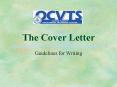 The Cover Letter PowerPoint PPT Presentation