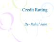Credit Rating PowerPoint PPT Presentation