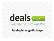 Deals.com Fernbeziehungs-Umfrage